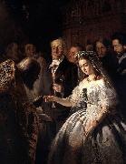 Vasiliy Pukirev The Arranged Marriage Sweden oil painting artist